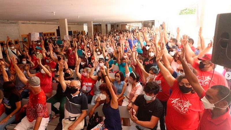 Professores rejeitam proposta do Governo do RN e mantém paralisação