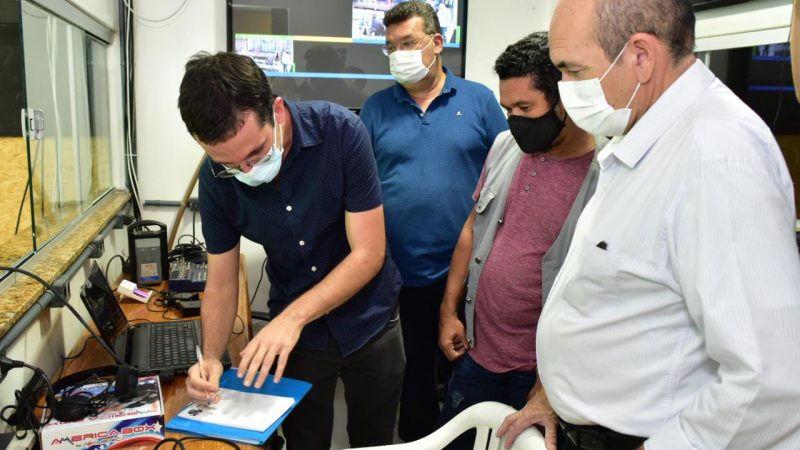 Sinal aberto: TV Câmara Mossoró recebe visita técnica da EBC