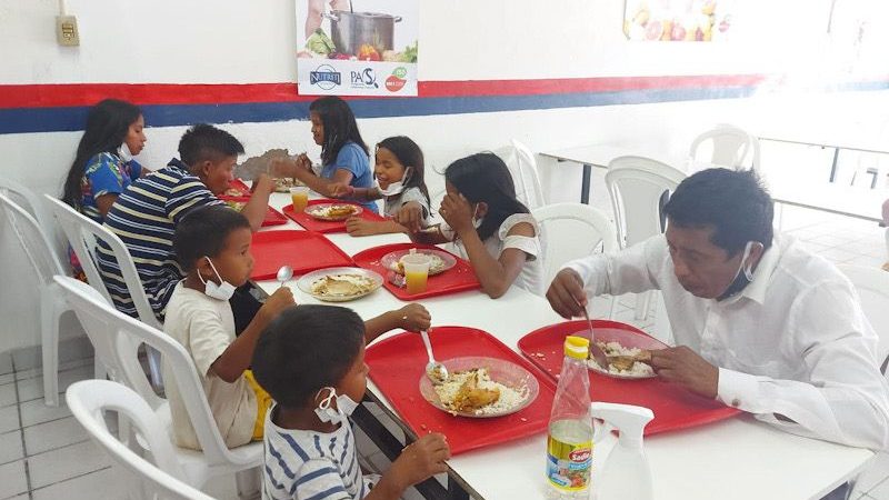 Venezuelanos não pagam no Restaurante Popular de Mossoró