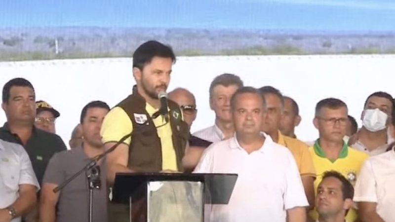 MP Eleitoral pede condenação de Fábio Faria e Rogério Marinho por propaganda antecipada na inauguração de obras da transposição do Rio São Francisco