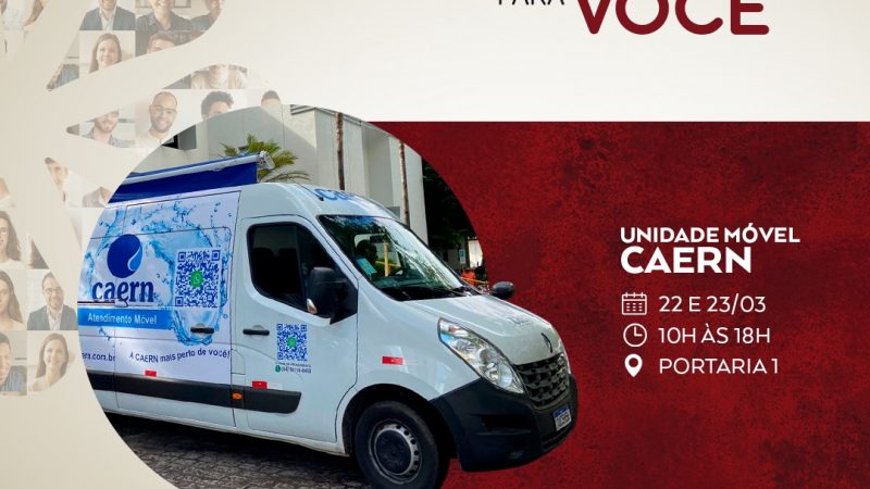 CAERN levará unidade móvel para atendimento à população no Partage Mossoró