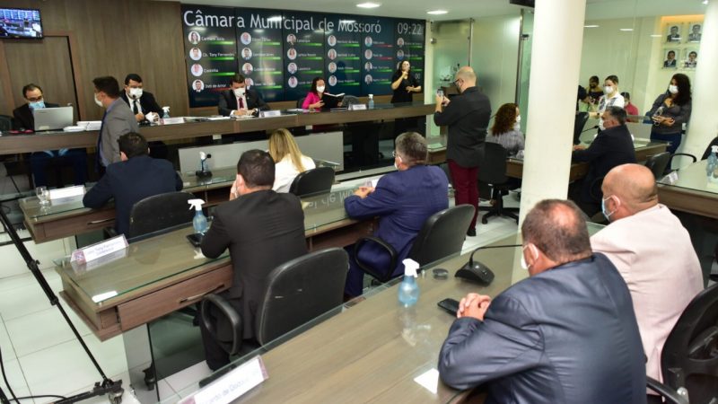 Câmara de Mossoró tem sessão extraordinária para votar quatro projetos de Lei da Prefeitura nesta segunda-feira (28)