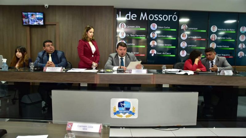 Boletim informativo da Câmara Municipal de Mossoró