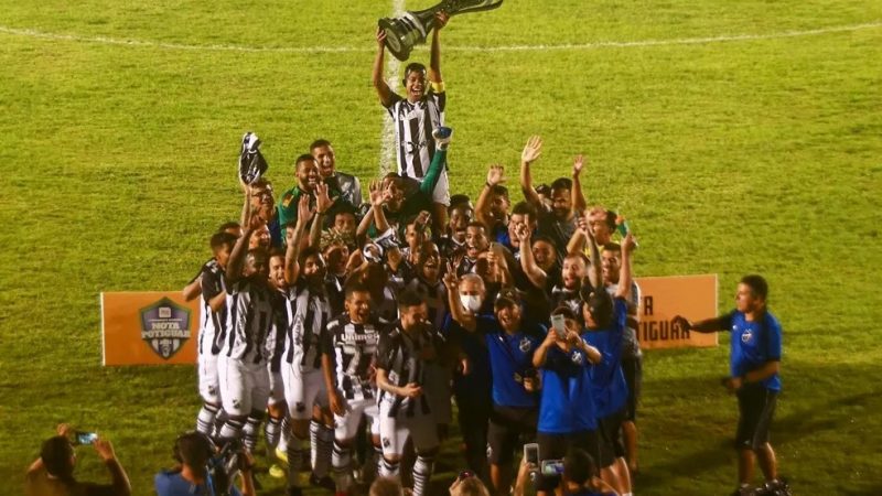 Em jogo com duas viradas, ABC goleia América-RN e é campeão potiguar pela 57ª vez