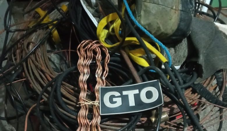 Bandidos são presos após furtar mais de 200 metros em fios da Cosern e tentar fugir de barco