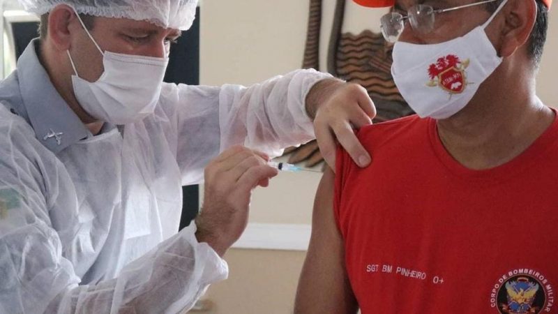 Influenza: Governo do RN vacina agentes da segurança pública e policiais penais contra gripe