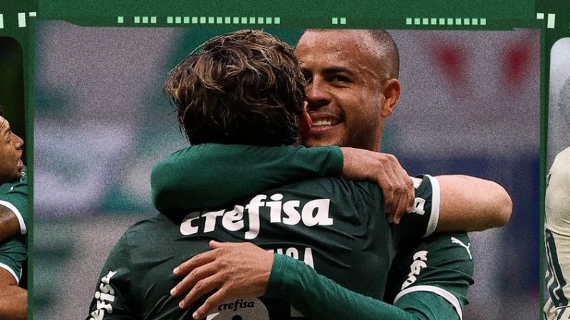 Palmeiras faz 3 a 0 no Goiás e se isola na liderança do Brasileirão