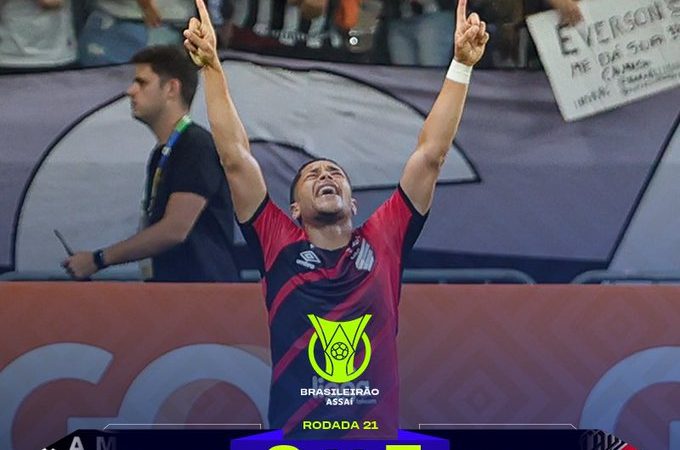 Athletico-PR vence Galo com gol no fim e se mantém no G4 do Brasileiro