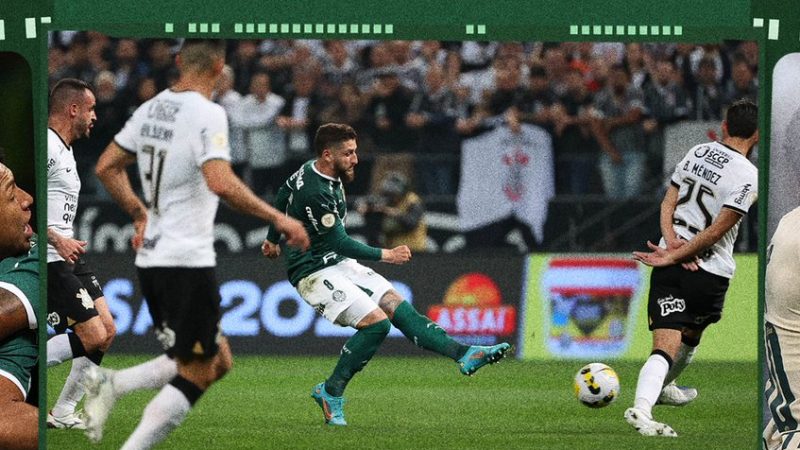 Palmeiras bate Corinthians e amplia vantagem na ponta do Brasileiro