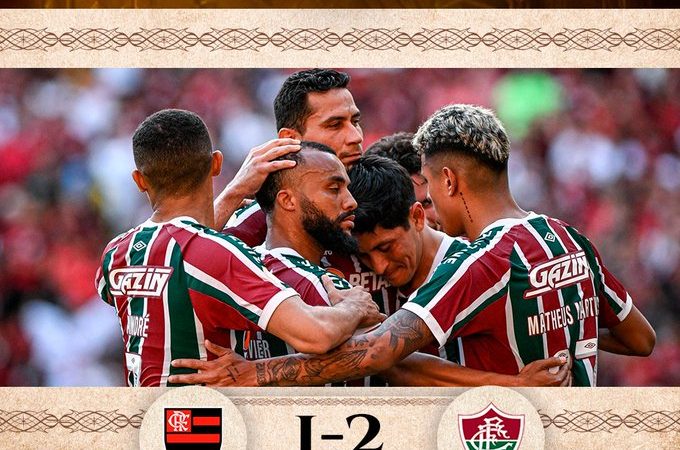 Fluminense bate Flamengo e dorme na vice-liderança do Brasileiro
