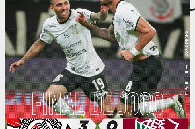 Copa do Brasil: Corinthians vence Fluminense e pega Flamengo na final