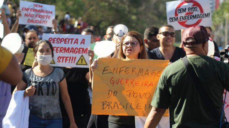 Após decisão do STF, enfermeiros do RN entram em “estado de greve” por piso