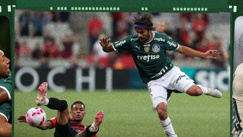 Palmeiras supera Athletico-PR e coloca uma mão na taça do Brasileiro