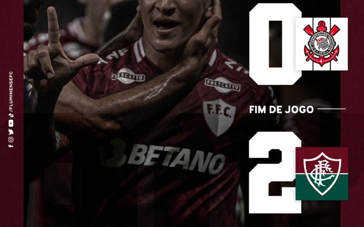 Cano decide e Fluminense derrota Corinthians em Itaquera