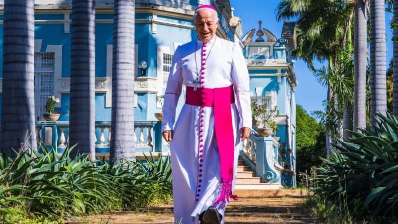 Bispo da Diocese de Mossoró, Dom Mariano Manzana fará leitura da Carta de Renúncia nessa quinta-feira (13) ao completar 75 anos