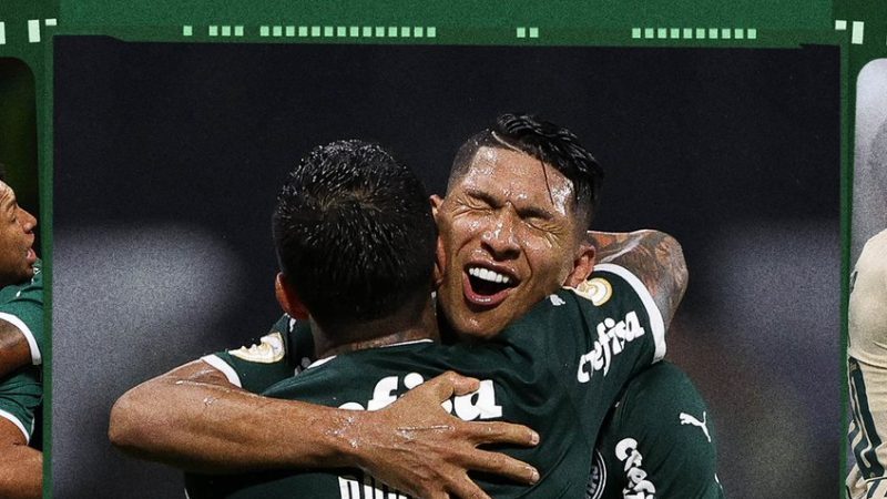Palmeiras celebra título Brasileiro com goleada sobre o Fortaleza