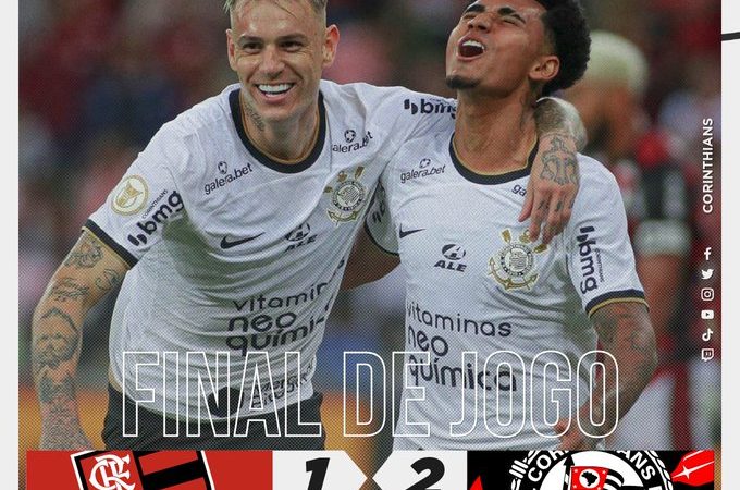 Corinthians derrota Flamengo no Maracanã e se garante na Libertadores