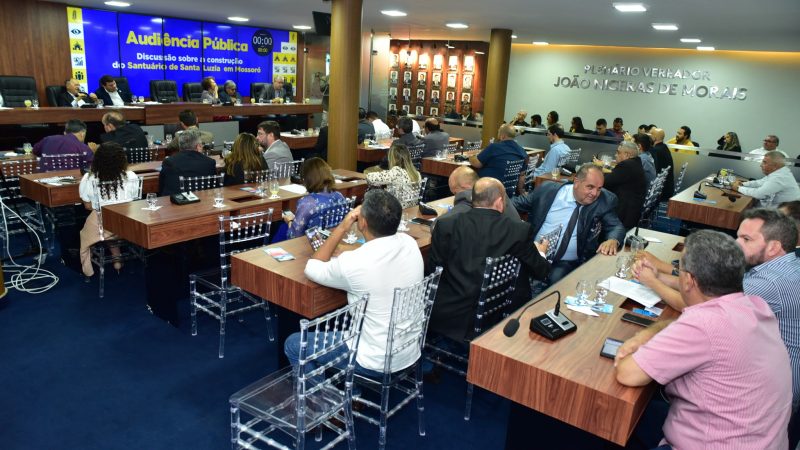 Vereadores reforçam apoio ao Santuário de Santa Luzia