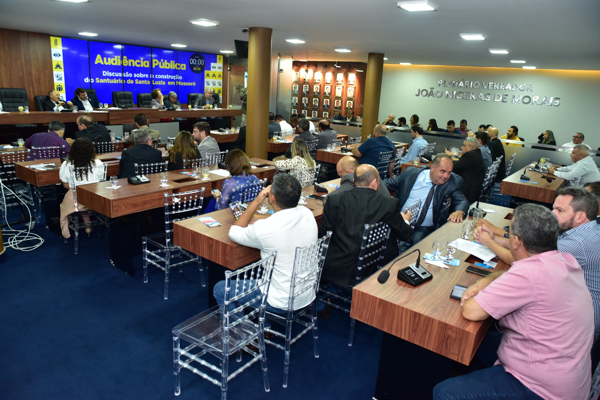 Vereadores reforçam apoio ao Santuário de Santa Luzia
