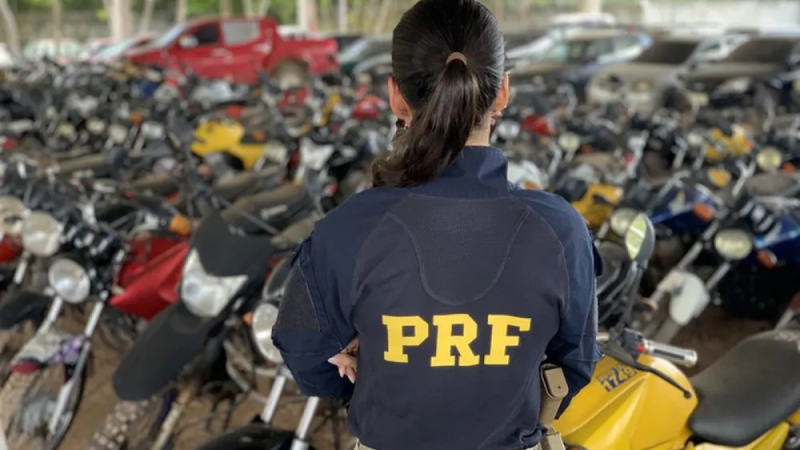 Polícia Rodoviária Federal realizará leilão de mais de 450 veículos no Rio Grande do Norte