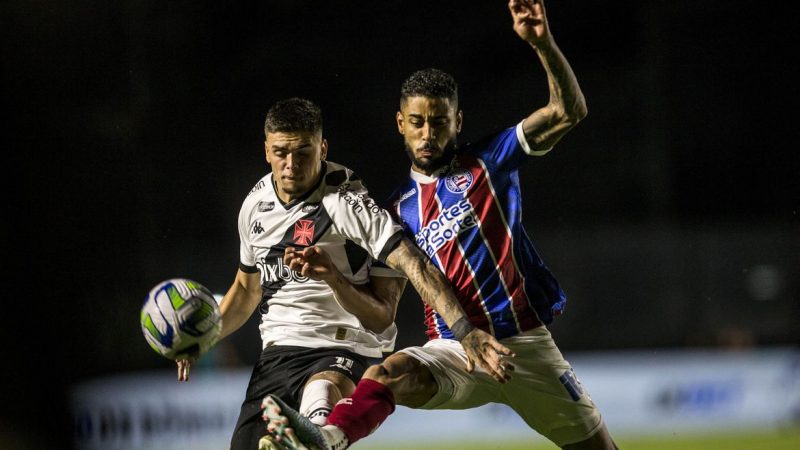 Bahia vai a São Januário e vence a primeira no Brasileiro