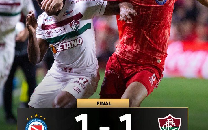 Libertadores: Flu arranca empate com Argentinos Juniors nas oitavas