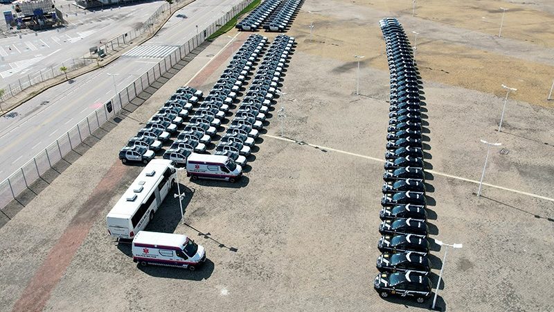 Governo do RN e Governo Federal entregam novo helicóptero e mais 150 viaturas para reforço da segurança pública potiguar
