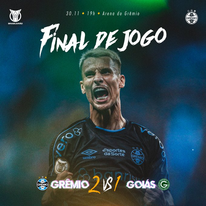 Grêmio vence para continuar vivo na luta pelo título do Brasileiro