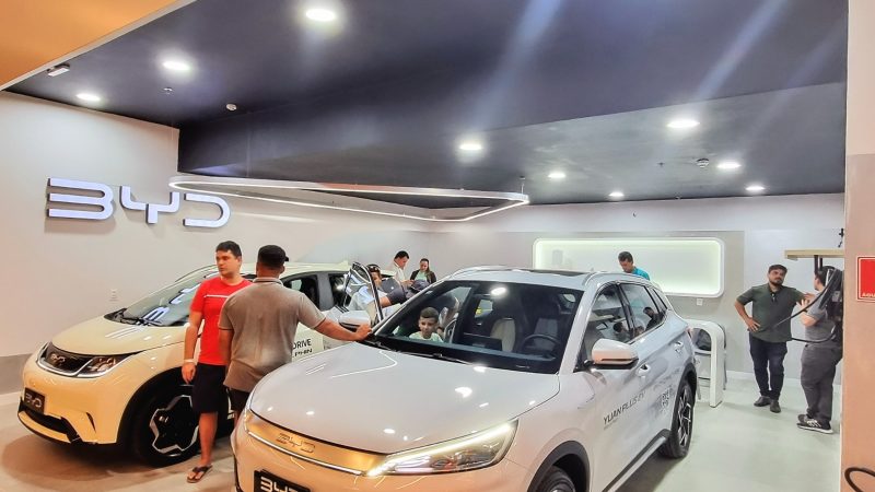 A BYD inaugura sua concessionária no Partage Shopping Mossoró