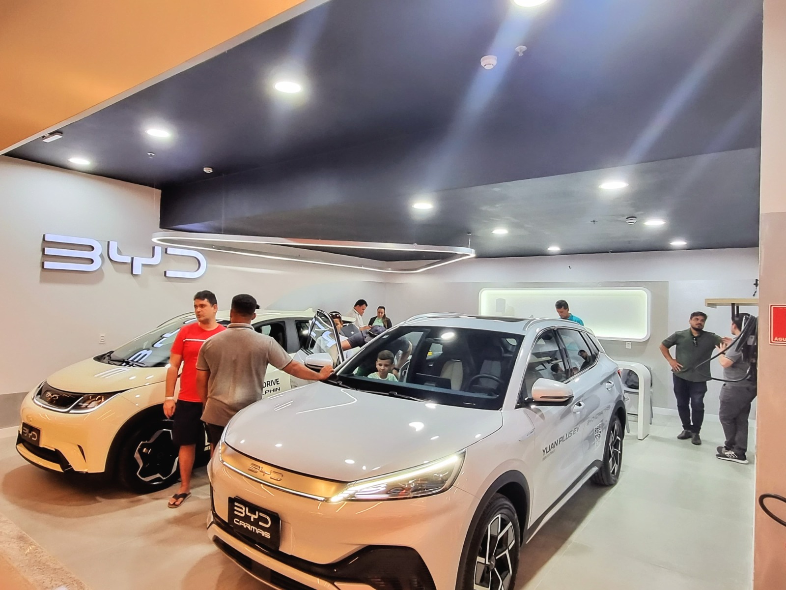 A BYD inaugura sua concessionária no Partage Shopping Mossoró