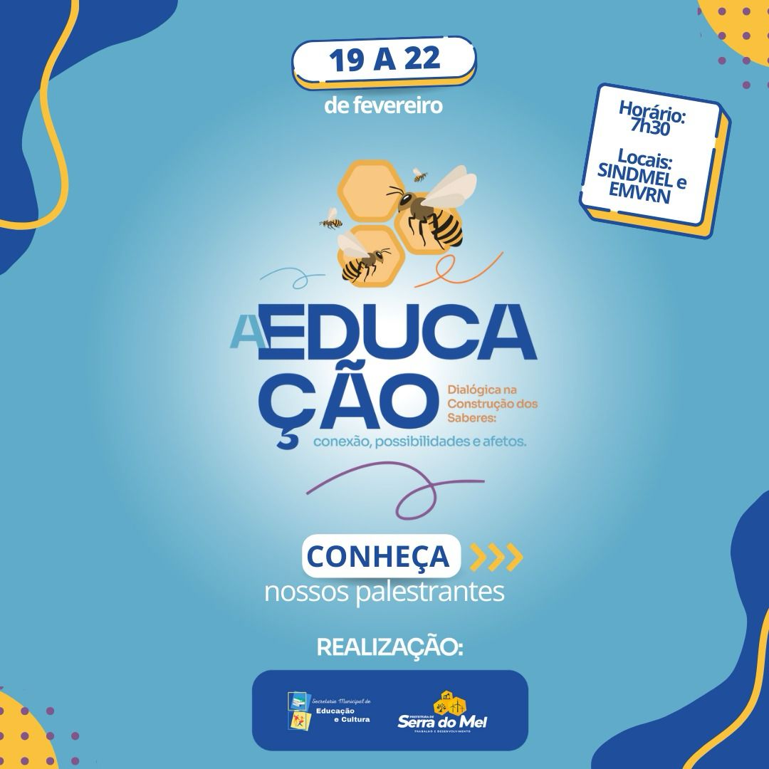 Semana Pedagógica em Serra do Mel promove Educação Dialógica e Conexão de Saberes