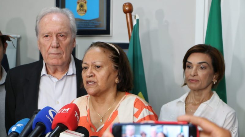 Governadora recebe ministro da Justiça e força-tarefa reforça busca por fugitivos de presídio federal
