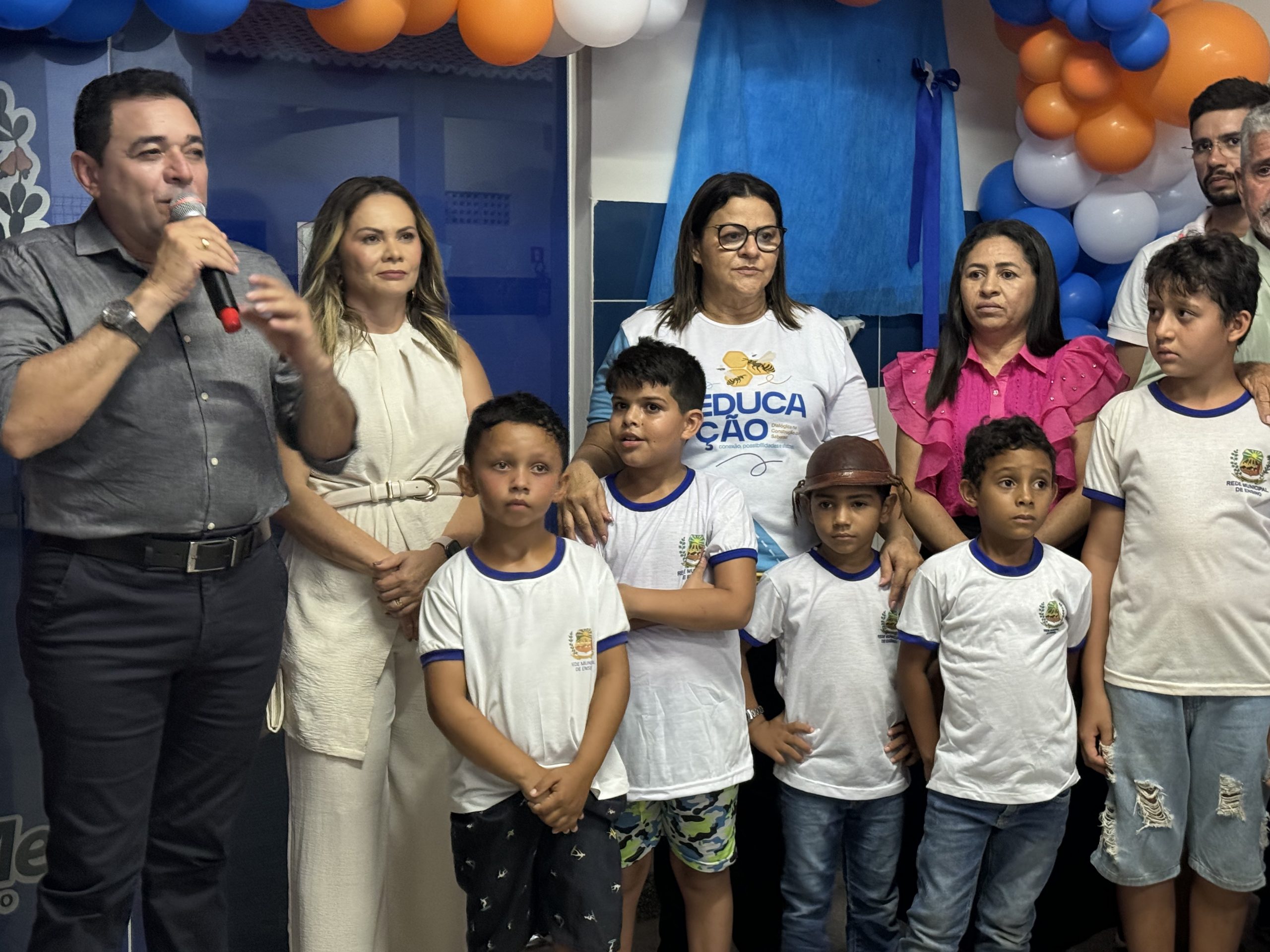 Prefeitura de Serra do Mel inaugura escola municipal com investimento superior a R$ 2,6 milhões