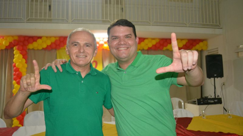 Pré-Candidato a vereador Alvanilson Carlos prestigia oficialização do apoio do PsB a pré-candidatura de Lawrence Amorim