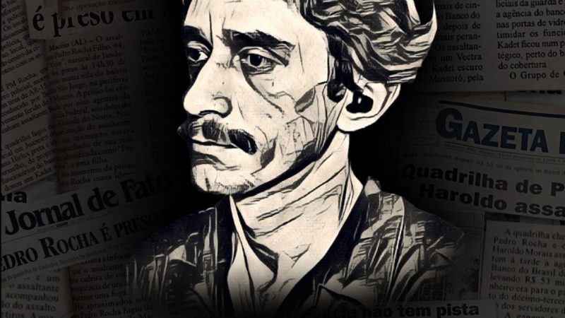 Iniciada a pré-venda do livro sobre a história de Pedro Rocha, o ex-assaltante de bancos mais temido do Nordeste
