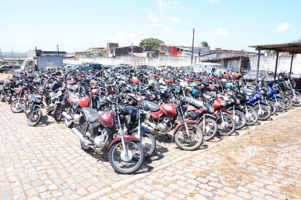 Interessados têm até 72h para se cadastrar em leilão de veículos do Detran/RN