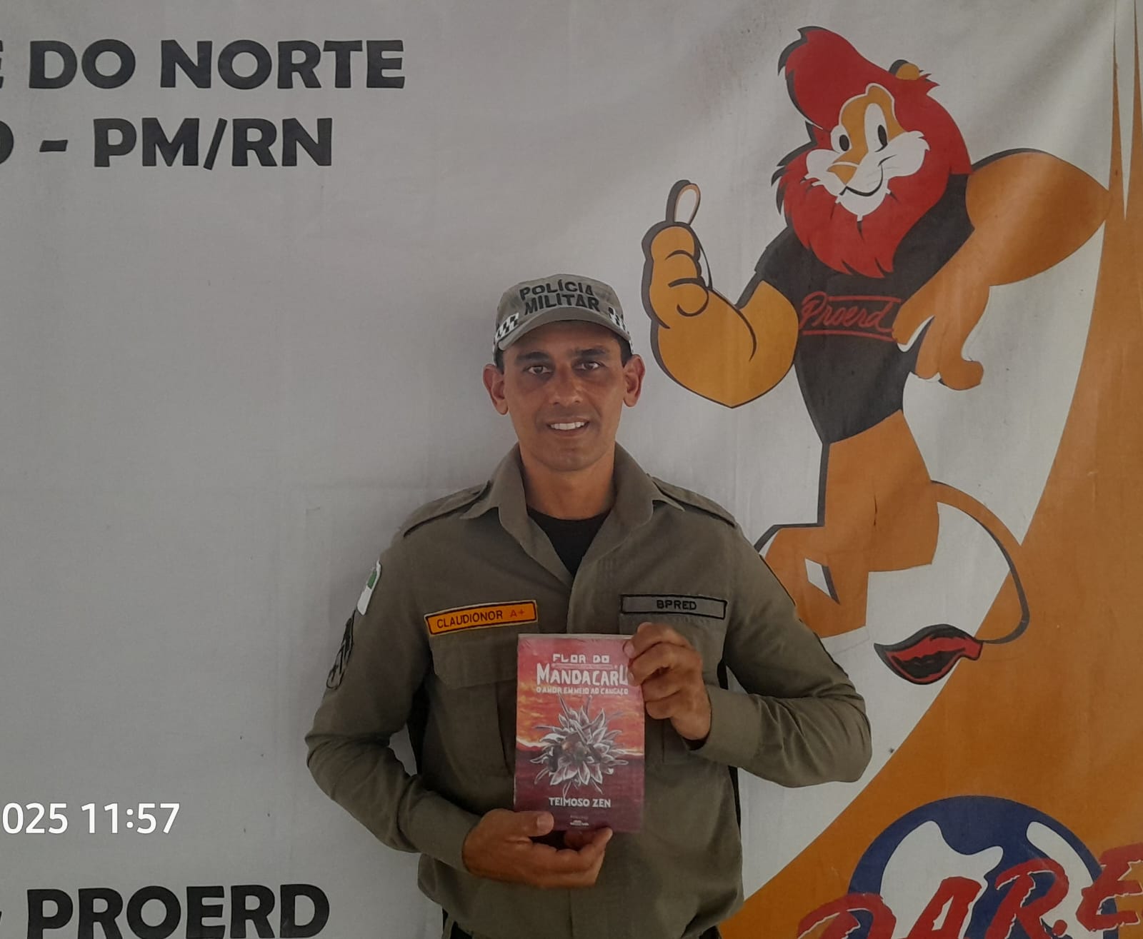 Sargento da PM do RN está entre os 10 semifinalistas do maior prêmio literário do Brasil