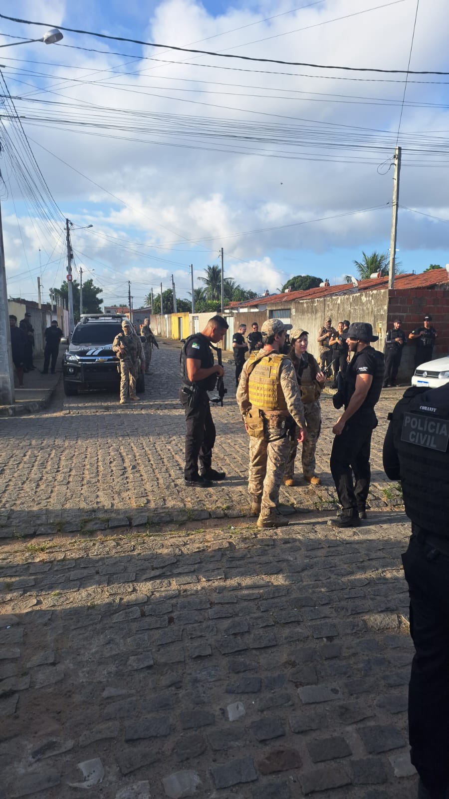 Forças policiais realizam nova fase da operação “Combate Organizado”