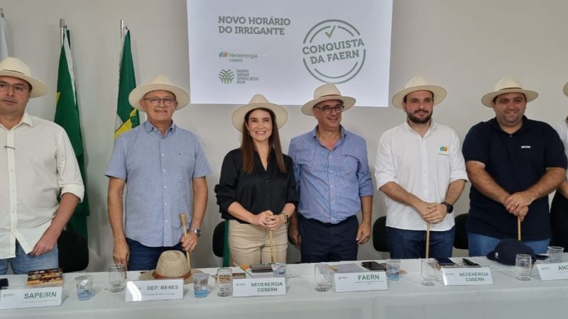 Neoenergia Cosern oferece novo horário de uso da energia para irrigação e criação de camarão