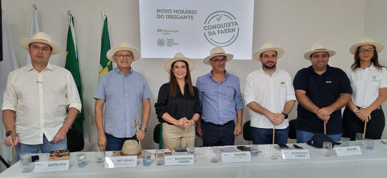 Neoenergia Cosern oferece novo horário de uso da energia para irrigação e criação de camarão