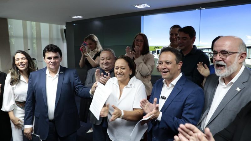 Governadora Fátima Bezerra lidera pesquisa para o senado. Cadu Xavier é o segundo colocado para governo