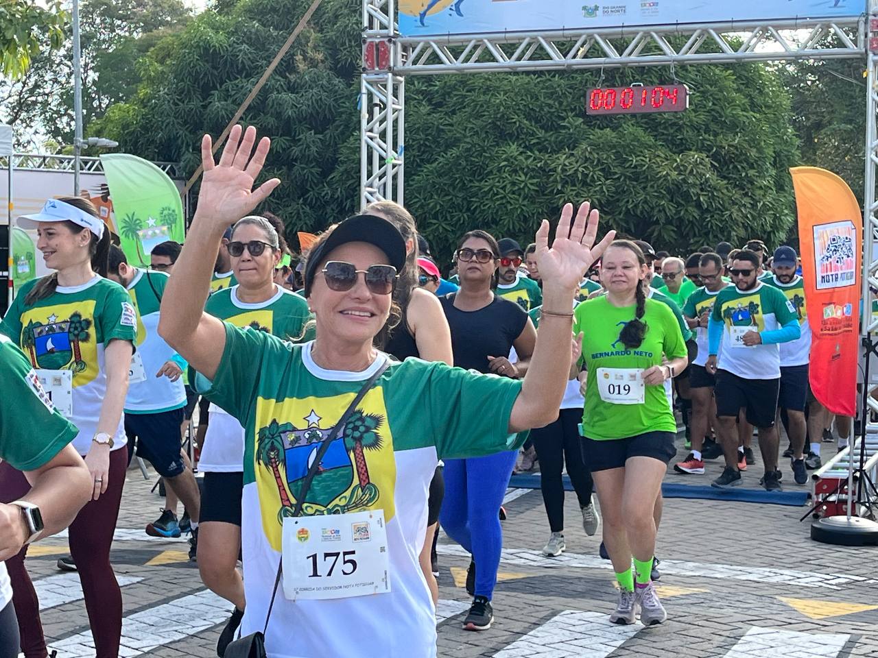 Governo do RN celebra Dia do Servidor com corrida, finais da Copa de Futebol e feijoada na Escola de Governo