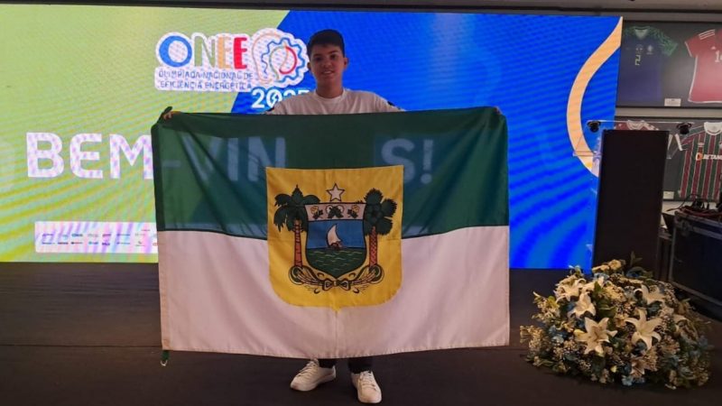 Estudante de São Bento do Trairi é campeão estadual da Olímpiada Nacional de Eficiência Energética