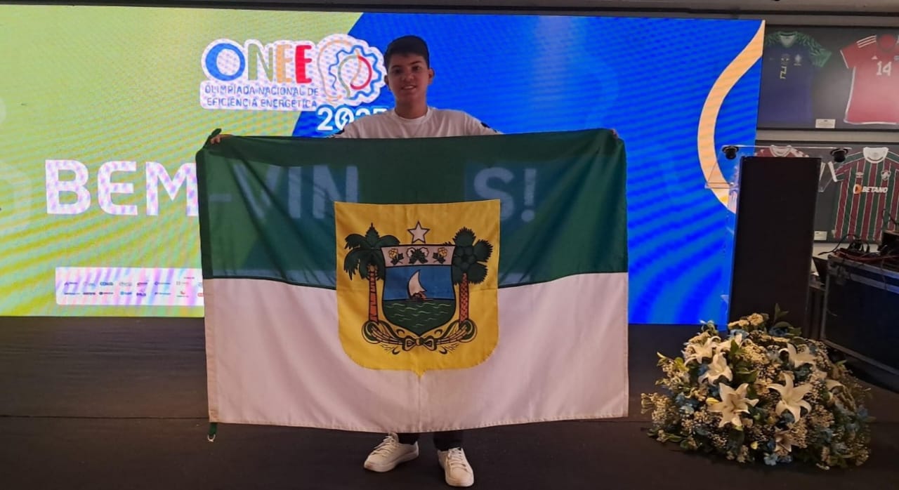 Estudante de São Bento do Trairi é campeão estadual da Olímpiada Nacional de Eficiência Energética