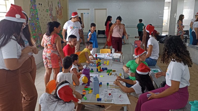 Projeto TEAmar realiza programação natalina no Centro Especializado de Reabilitação de Mossoró