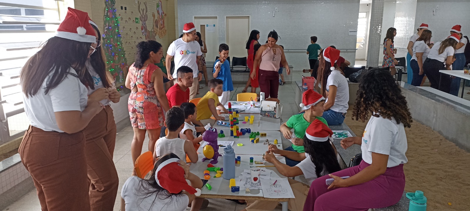 Projeto TEAmar realiza programação natalina no Centro Especializado de Reabilitação de Mossoró