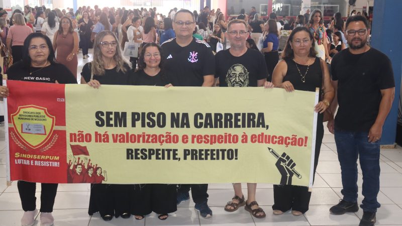 Sindiserpum realizará assembleia com professores no dia 25 quando será votado indicativo de greve