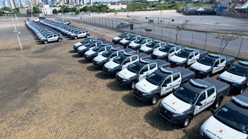 Renovação da frota da segurança: 300 viaturas serão leiloadas