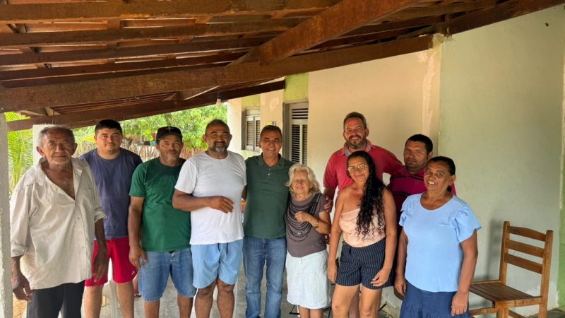 Jorge intensifica agenda na zona rural de Mossoró e reforça compromisso com as comunidades