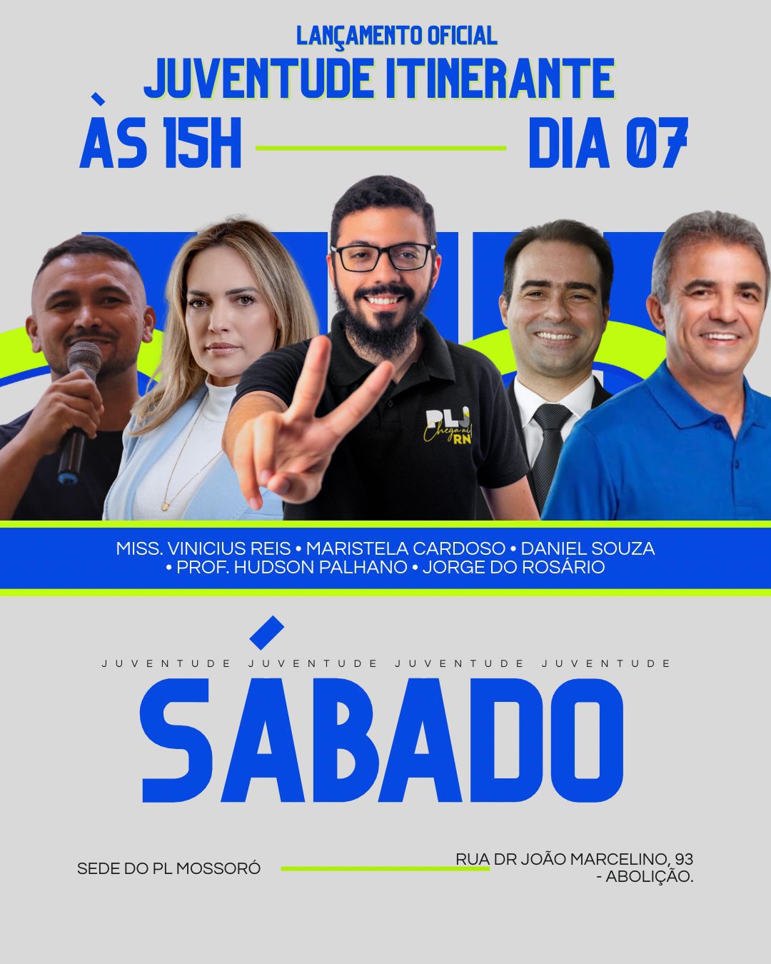 PL Jovem RN promove encontro para incentivar participação política da juventude em Mossoró